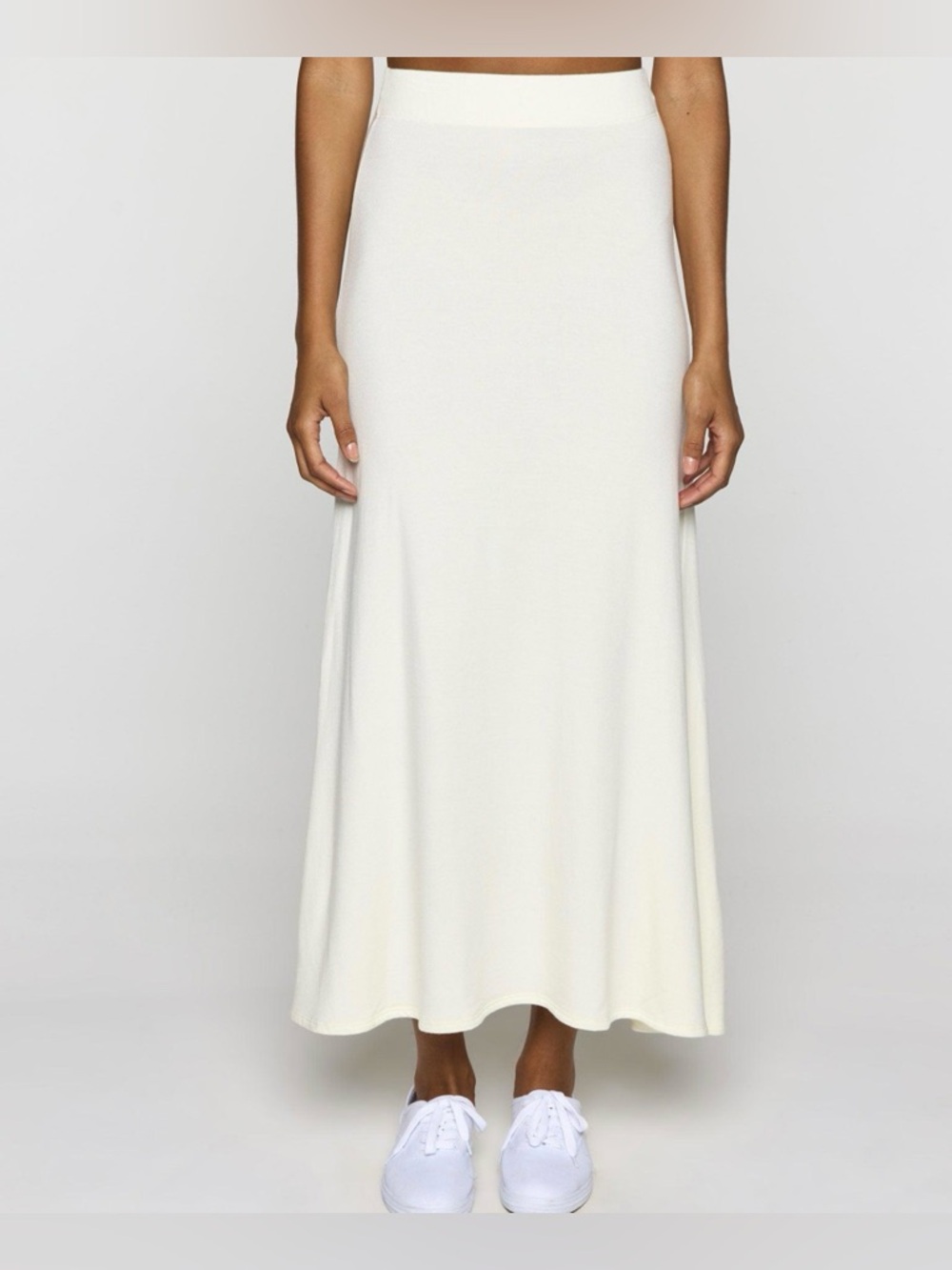 The Long A-Line Skirt by BLEUSALT